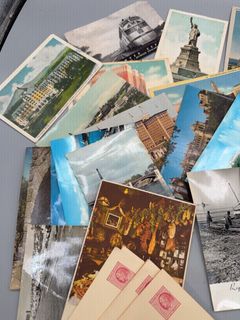 Collection of Travel Postcards and US Postal Cards Ephemera - Image 3