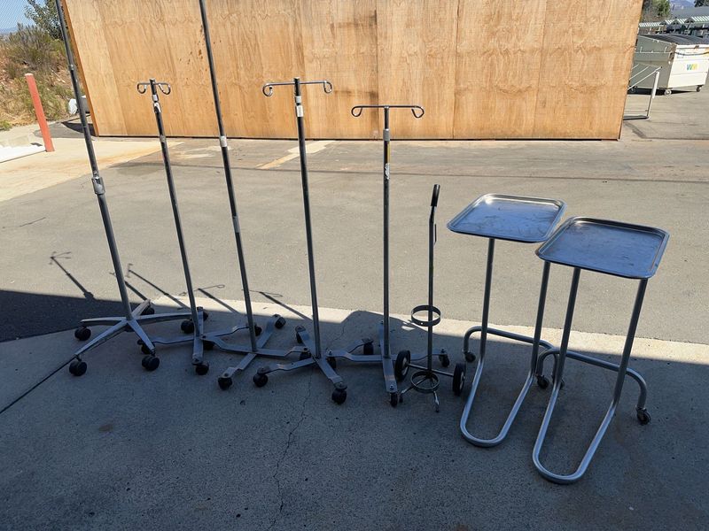 Medical Stands Lot - Image 1