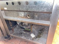 Prep Table With Cold Storage & Hot Wells - Image 8