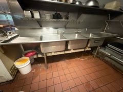 3-Compartment Sink - Image 1