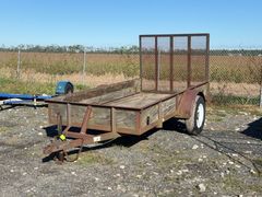 1997 5x10 Utility Trailer With Title - Image 1