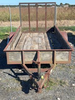 1997 5x10 Utility Trailer With Title - Image 2
