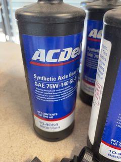 10 Bottles Synthetic Axle Gear Lube 75W-140 GL-5 - Image 3