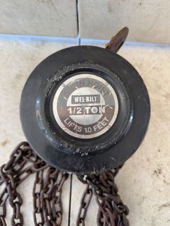 Chain Hoist 1/2 Ton 10 Ft Lift Capacity - Image 4