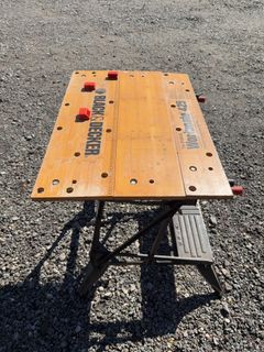 Portable Workbench Workmate 425 Wood Top - Image 5