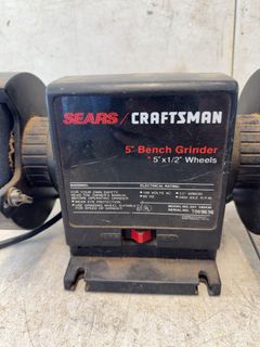 Craftsman Tool Lot, Bench Grinder, Saw, Kits - Image 12