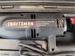 Craftsman Tool Lot, Bench Grinder, Saw, Kits - Image 3