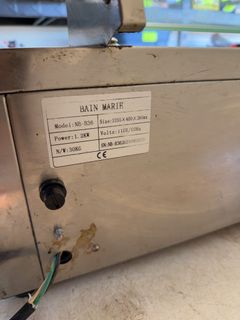 Stainless Steel Bain Marie NB-B36 Food Warmer - Image 3