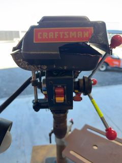 12-Inch Drill Press With Laser-Trac & Workbench - Image 2