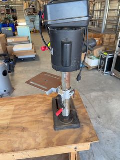 12-Inch Drill Press With Laser-Trac & Workbench - Image 5