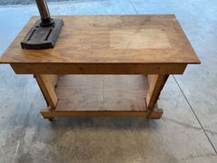 12-Inch Drill Press With Laser-Trac & Workbench - Image 7
