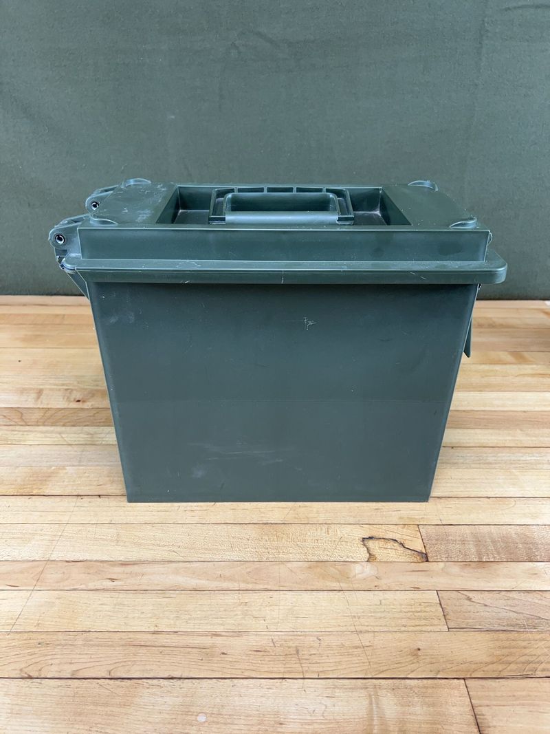 Field Utility Box OD Green Plastic Case - Image 1