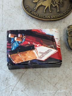 Belt Buckles & Zippo Lighter Lot - Image 6