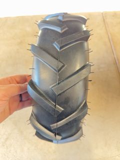 New 13x5.00-6 Tiller Tire with Wheel Assembly - Image 4