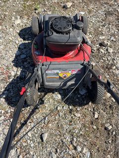 Walk-Behind Gas Lawn Mower, Red, Variable Speed - Image 4