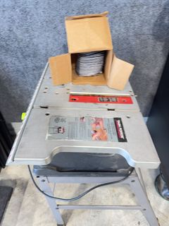 Task Force w 10-In. Bench Table Saw With Stand - Image 3