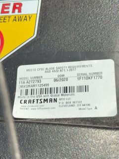 Craftsman Push Lawn Mower - Image 8
