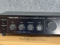 New Paso and Realistic PA Amplifiers, 2 Pieces - Image 3