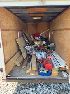 2006 Double Axle Cargo Trailer With Contents - Image 4