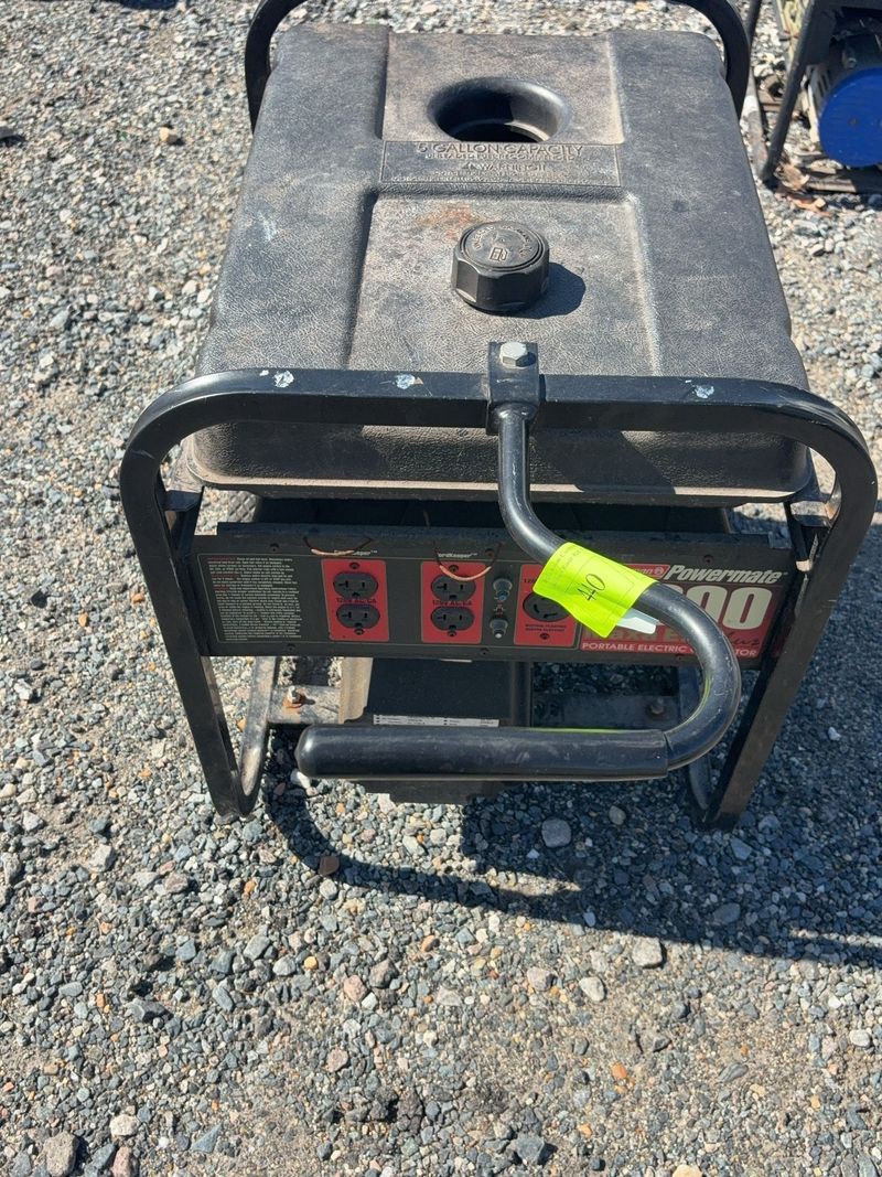 Coleman Portable Generator, 10 HP Gas/Ether Powered - Image 1