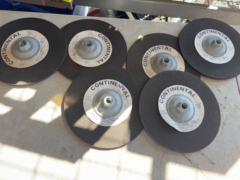 6 Continental Type 27 Metal Cut-Off Wheels - Image 1