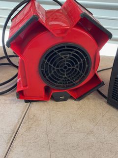 Air Mover Fan and Digital Space Heater Pair - Image 2