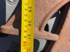 Star Cast Iron Table Base Frame, 31x18 Inch - Image 3