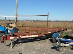 8ft x 17ft Dual Axle Metal Utility Trailer - Image 1