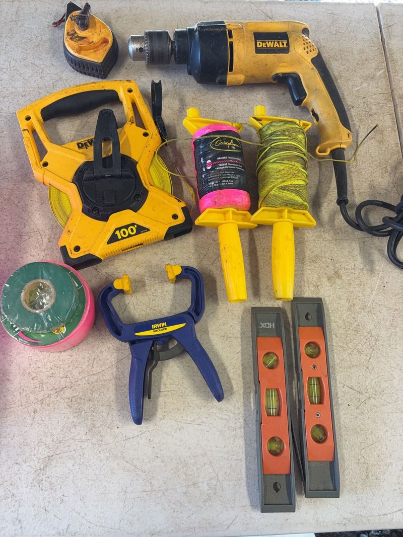 Construction Tools Set With Levels - Image 1