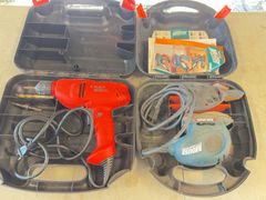 Black and Decker Drill and Sander Tool with Cases - Image 1