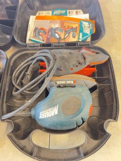 Black and Decker Drill and Sander Tool with Cases - Image 4