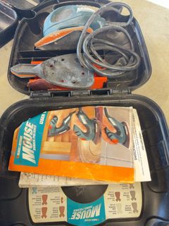 Black and Decker Drill and Sander Tool with Cases - Image 5