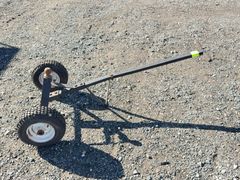Heavy-Duty Steel Trailer Dolly with Pneumatic Tires - Image 1