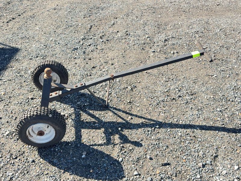 Heavy-Duty Steel Trailer Dolly with Pneumatic Tires - Image 1