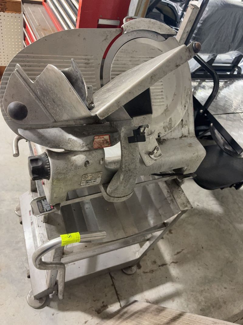 Commercial Food Slicer with Stand, Tested - Image 1