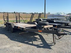 1984 Utility Trailer 6'x14' with 4ft Ramps, Title - Image 2