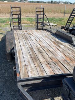 1984 Utility Trailer 6'x14' with 4ft Ramps, Title - Image 3