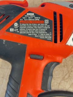 Corded Craftsman Circular Saw and Black and Decker Drill - Image 8
