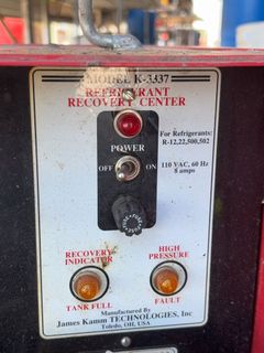 Refrigerant Recovery Center K-3337 - Image 3