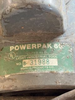 Spartan Drain Auger and Powerpak 60 Cleaner - Image 5