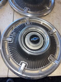 4 Chevrolet Hubcaps with Bowtie Emblem - Image 2