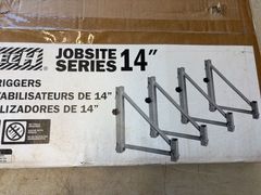 Jobsite Series 14" Set of 14" Outriggers - Image 2