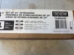 Jobsite Series 14" Set of 14" Outriggers - Image 3