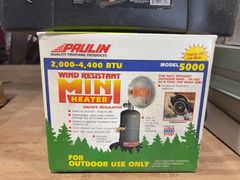 Mini Propane Heater and 12" Toolbox Lot - Image 3