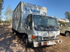**Alternate Pickup Location and Date** 1997 GMC Isuzu Turbo Diesel Box Truck, 16ft Cargo Area - Image 3