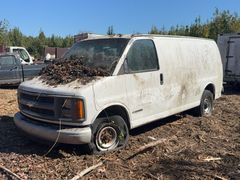 **Alternate Pickup Location and Date** 1997 Chevrolet 2600 White Work Van, Door Key Only, Untested - Image 1