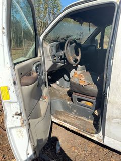 **Alternate Pickup Location and Date** 1997 Chevrolet 2600 White Work Van, Door Key Only, Untested - Image 5