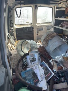 **Alternate Pickup Location and Date** 1997 Chevrolet 2600 White Work Van, Door Key Only, Untested - Image 9