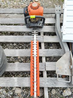 Stihl Gas-Powered Hedge Trimmer with Dual Blades - Image 1