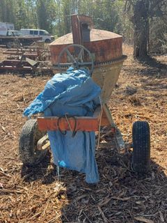 **Alternate Pickup Location and Date** Towable Steel Drum Concrete Mixer on Wheels - Image 3
